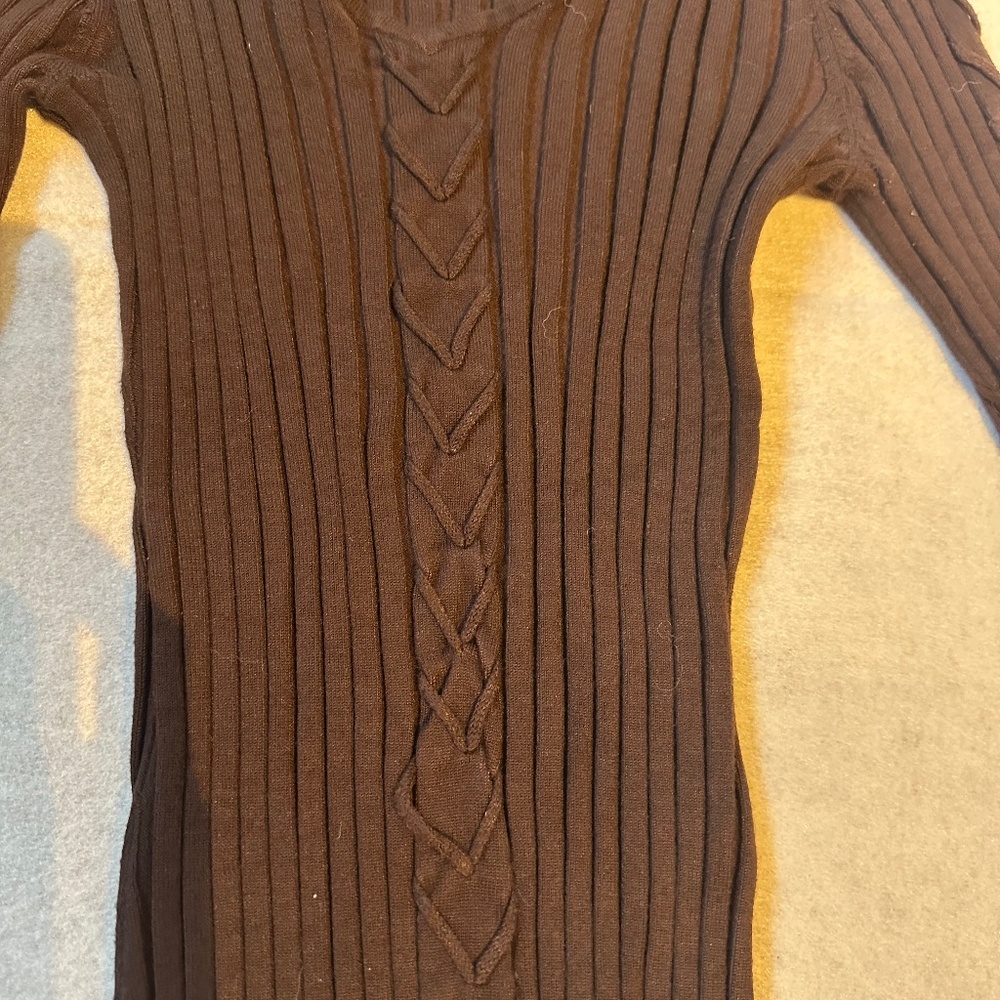 Medium brown sweater